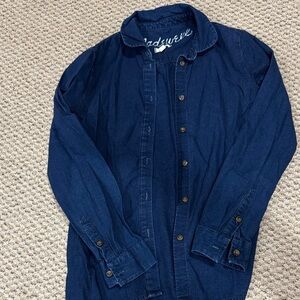 Madewell Denim Blue Shirt